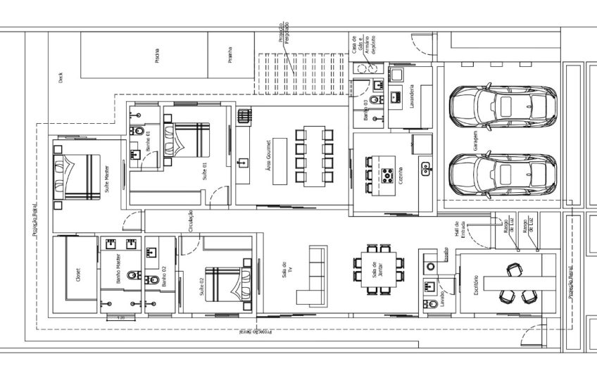 CASA DE ALTO PADRÃO EM CONSTRUÇÃO NO CONDOMINIO RESIDENCIAL VEREDAS – 3299