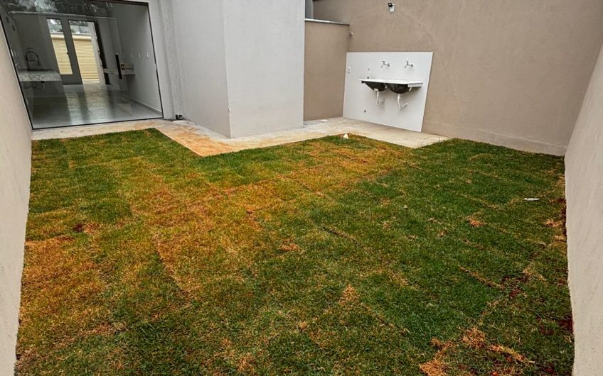 CASA TÉRREA  COM 3 QUARTOS NO RESIDENCIAL VEREDAS 3143