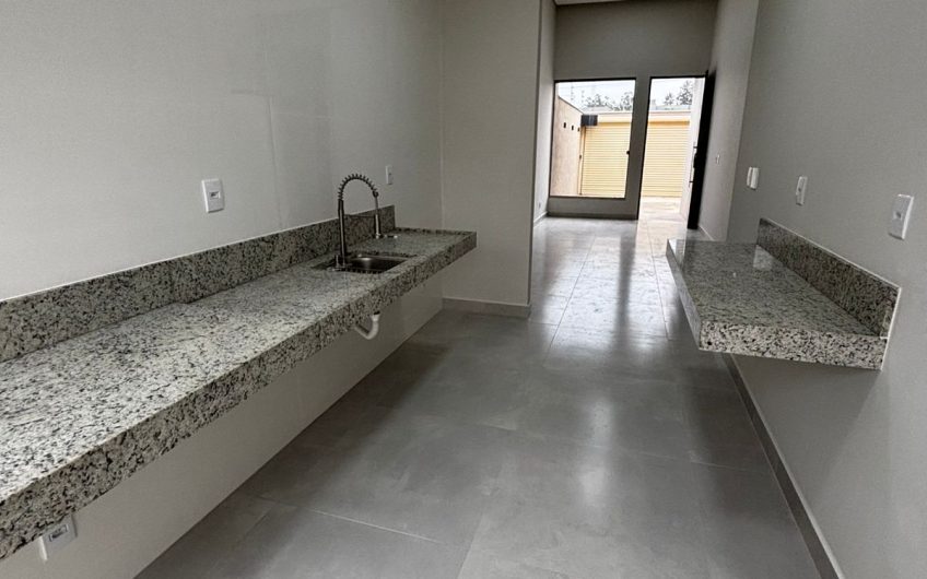 CASA TÉRREA  COM 3 QUARTOS NO RESIDENCIAL VEREDAS 3143